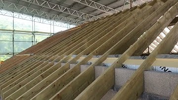 Walk around build - gable ladders done