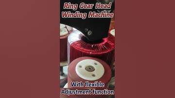 Advanced control technology and precision gear transmission #winder #machine #guangri #copper