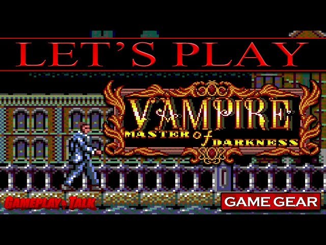 Vampire: Master of Darkness Full Playthrough (Sega Game Gear