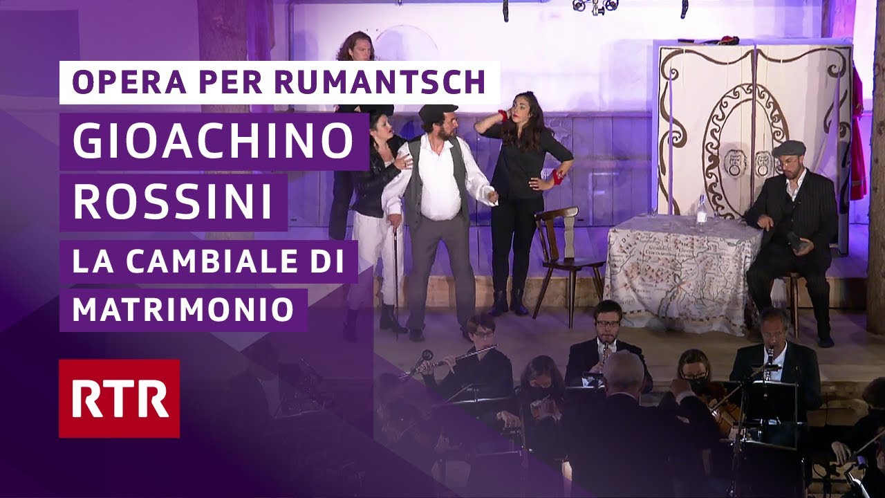 Gioachino Rossini – La cambiale di matrimonio – La spusa chapriziusa I RTR Musica