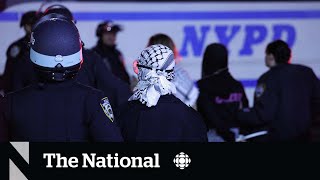 Police enter Columbia University and arrest protesters by CBC News: The National 10,771 views 1 day ago 5 minutes, 8 seconds