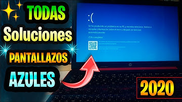 ⚡GUIA EPICA! SOLUCIONES a PANTALLA AZUL en WINDOWS 10 / TODOS los METODOS | 2020