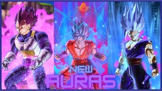 NEW Awesome Auras for All Characters | Dragon Ball Xenoverse 2 Mods