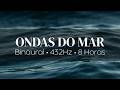 8 Horas de Ondas do Mar para Relaxar 🌊 432Hz • Brown Noise • Sem Música