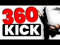 كيفية تنفيذ ركلة 360 درجة دروس التايكوندو الخدع 