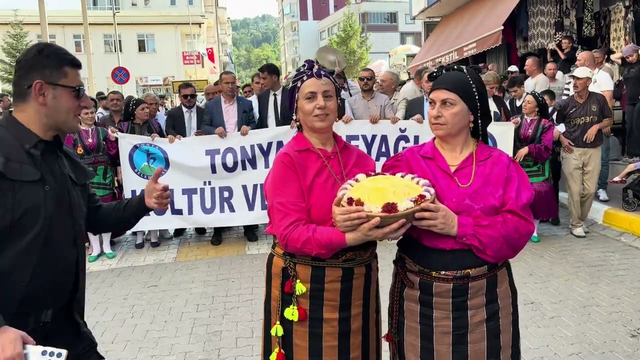 Tonya Tereyağı festivali harika başladı , yakın olanlar mutlaka gelmeli 23.08.2025   