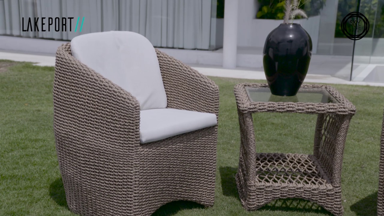 Kosdesign Modell Lakeport Outdoor Furniture Youtube