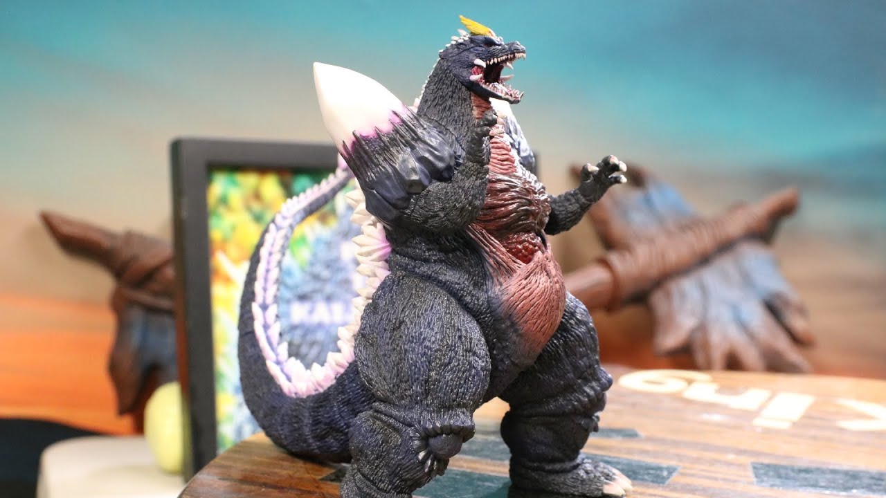 Bandai Ichibansho Monsterlise SpaceGodzilla - YouTube
