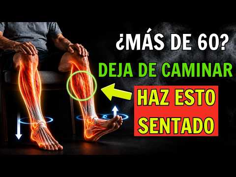 ¿Tienes Más de 60? Deja de Caminar y Haz Este Ejercicio Sentado en una Silla