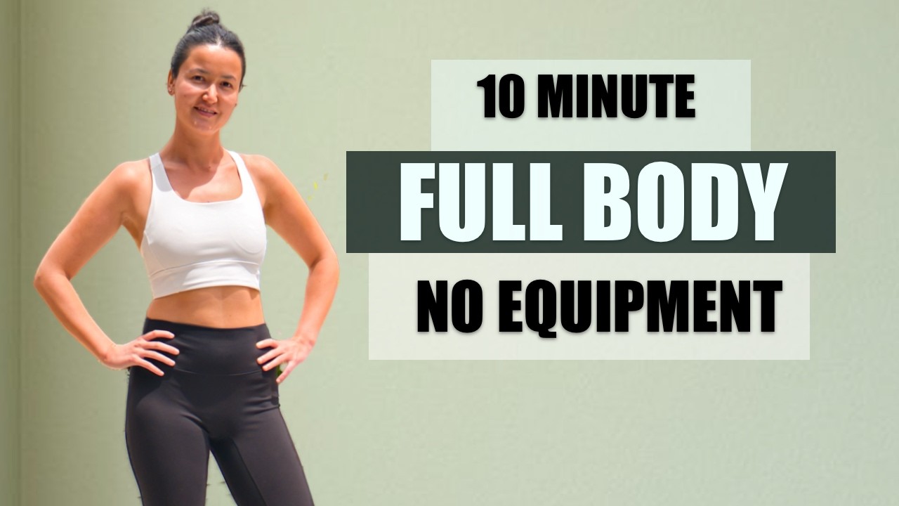 10 МИН ЖИРОСЖИГАЮЩАЯ ТРЕНИРОВКАЯ (Без инвентаря)