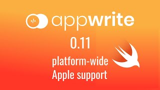 Appwrite 0.11 with Swift and Apple Support - Let's get started with Appwrite's Apple SDK