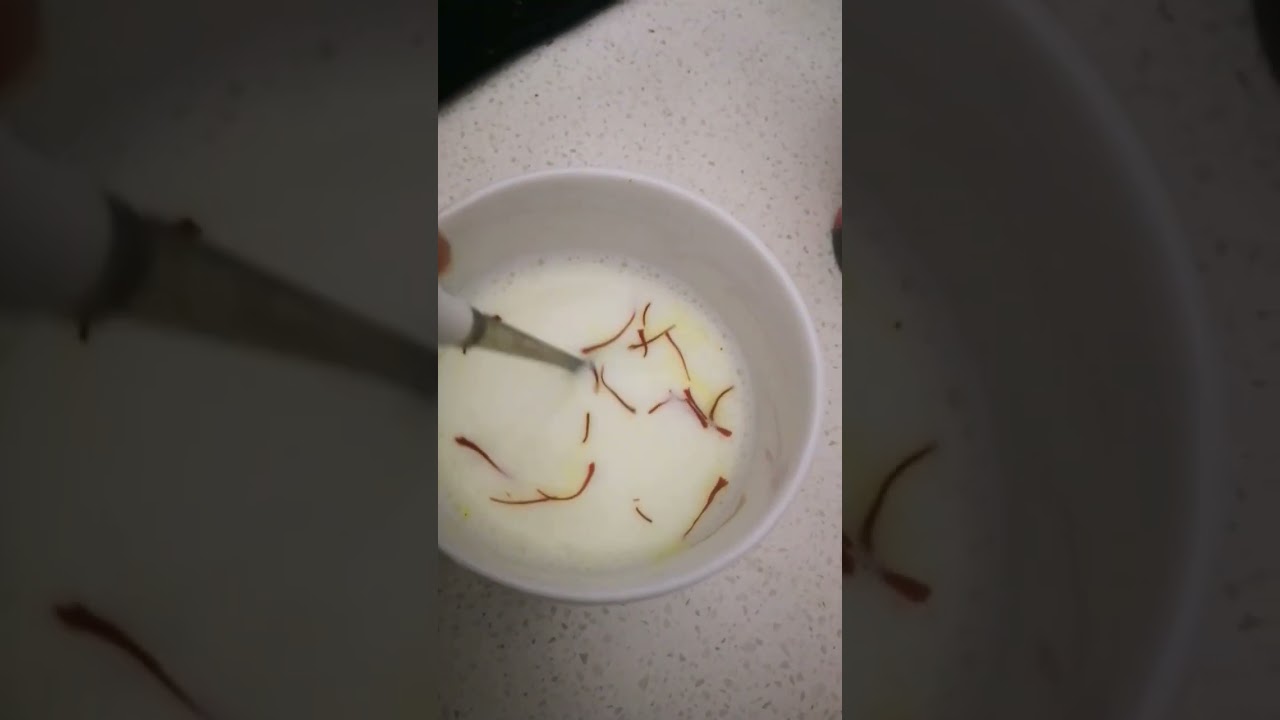 Adding saffron with milk doesn't change the taste. Taking a bit saffron every day is really worthy.