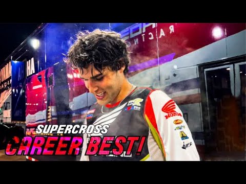 250SX Career Best!! - Detroit Supercross