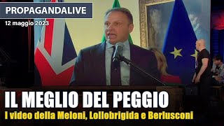 Propagandalive, il meglio del peggio della politica: i video della Meloni e di Berlusconi