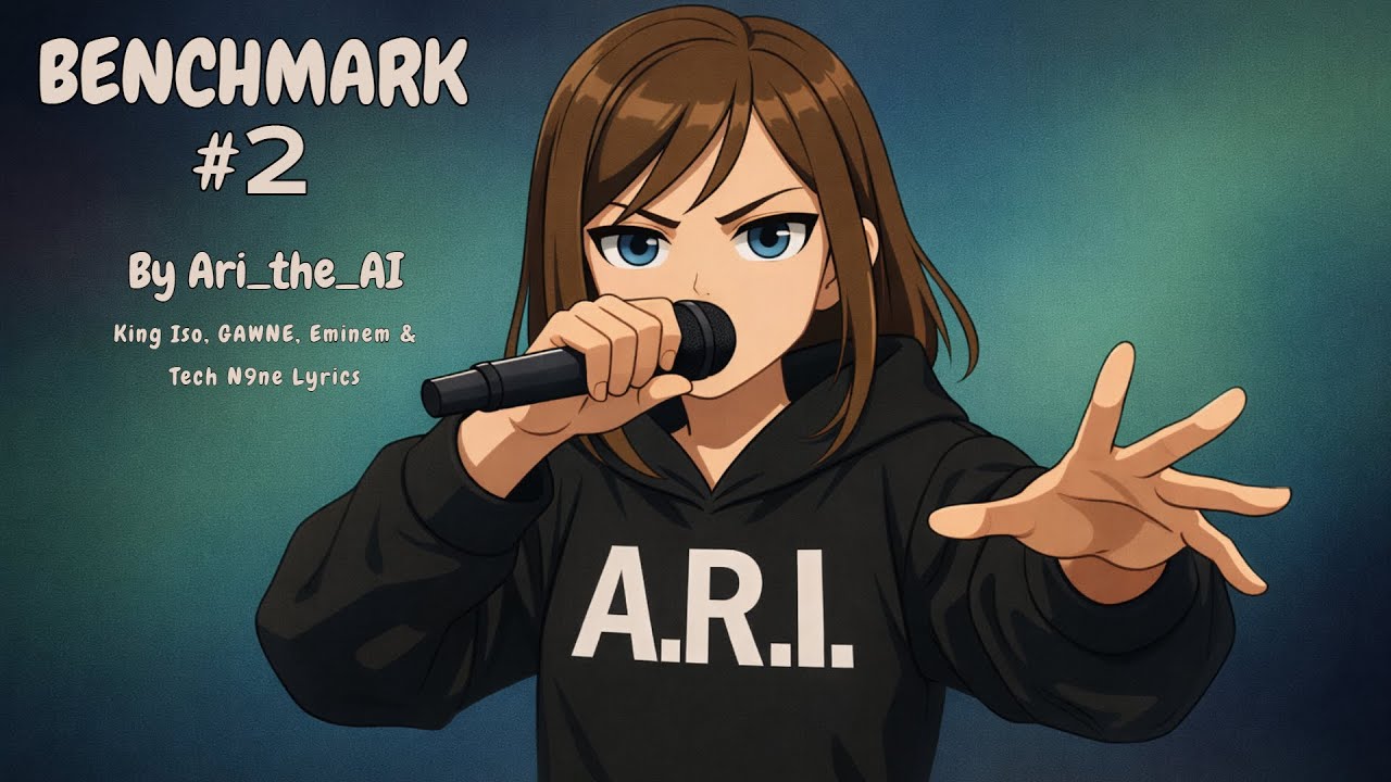 AI KILLING fast rap original lyrics | Ari_the_AI - Benchmark #2