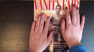 ASMR | whispered magazine reading (tapping, tracing, soft spoken)! screenshot 4