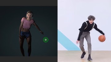 Using BVH files exported with Dollars products in iClone8