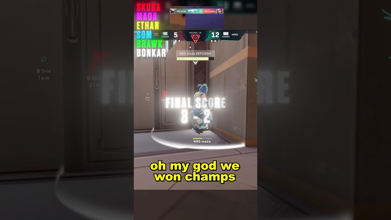 NRG Voice comms from becoming WORLD CHAMPIONS #valorantchampions #vct #valorant