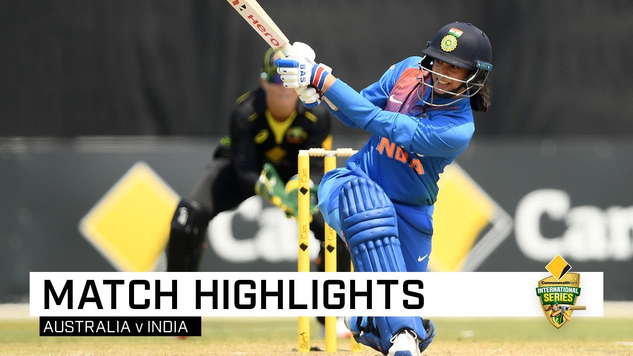 India leave Australia stunned with run-chase perfection CommBank T20 INTL Tri-Series