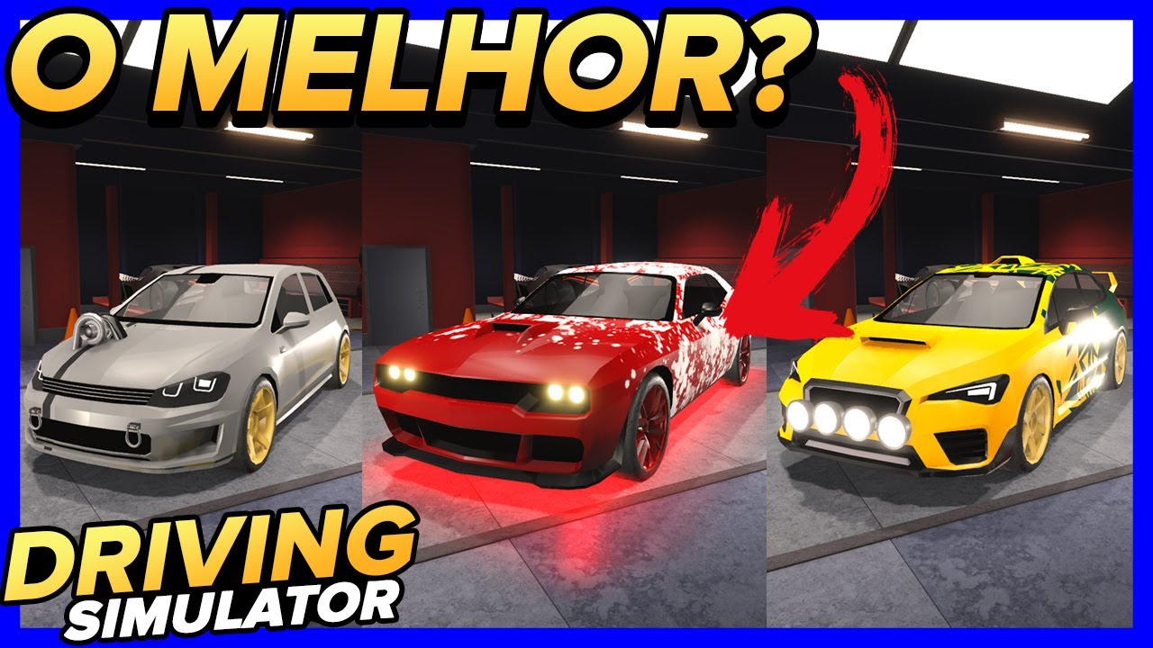 Roblox - O MELHOR SIMULADOR DE CARROS ( Vehicle Simulator ) 