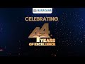 Celebrating 44 years of world class education  the narayana group