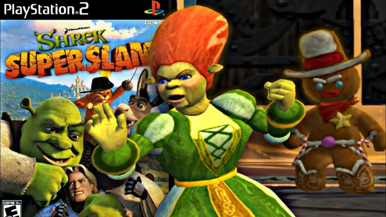 Jogo do Shrek da minha infância - Shrek SuperSlam