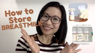 Storing BREASTMILK: How to store in room temperature, refrigerator and freezer | Dr. Kristine Kiat