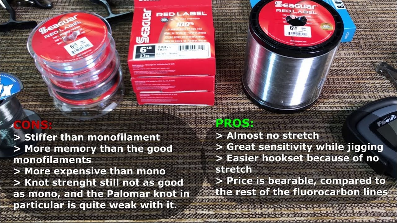 Seaguar Red Label Fluorocarbon Line: test and detailed review 