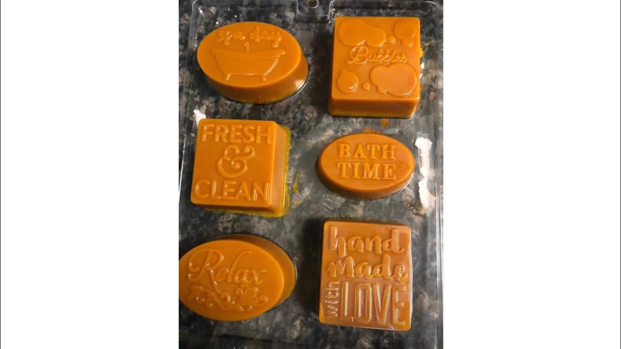 Vin aprann fè savon carrot 🥕 / turmeric siwo myèl