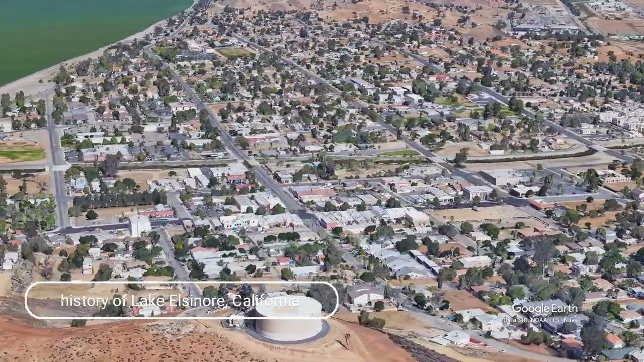 История озера Элсинор, Калифорния