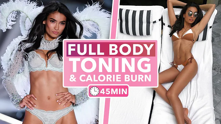 KELLY GALE  full body TONING & CALORIE burn  || 45...