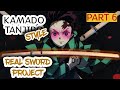 Demon Slayer Kamado Tanjiro Style Real Sword Project!: Part 6 Mountings Foundation Complete!
