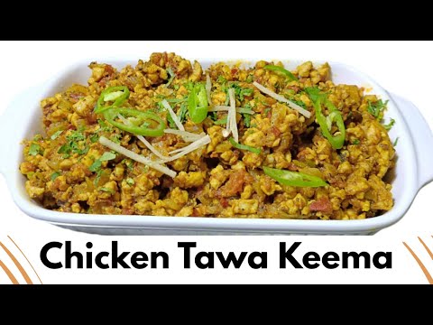 Chicken Tawa Keema Recipe By Chef Shafiq