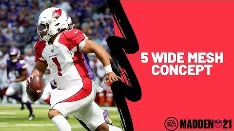 Madden 22 Training Camp| Master The Air Raid From 5 Wide| Mesh Concept