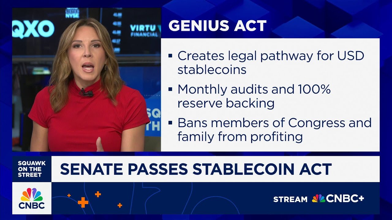 Stablecoin showdown moves to the House after Senate clears crypto’s  landmark bill