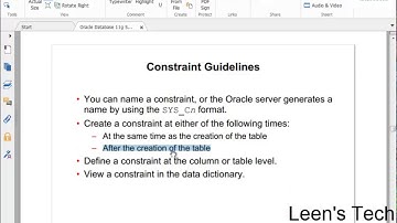 SQL 11g Tutorial in Bangla # 47 Constraints: NOT NULL, PRIMARY KEY, FOREIGN KEY, and CHECK