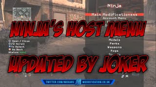 MW2 | TU9 | Ninja's Host Menu Updated by Joker | +Downlooad