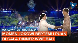 Momen Jokowi Bertemu Puan Sebelum 'Gala Dinner' WWF di Bali