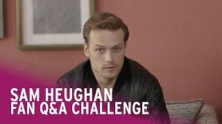 Outlander's Sam Heughan Faces Quick-Fire Fan Questions