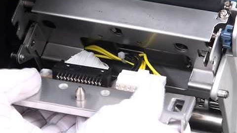 CL4NX Print Head Replacement