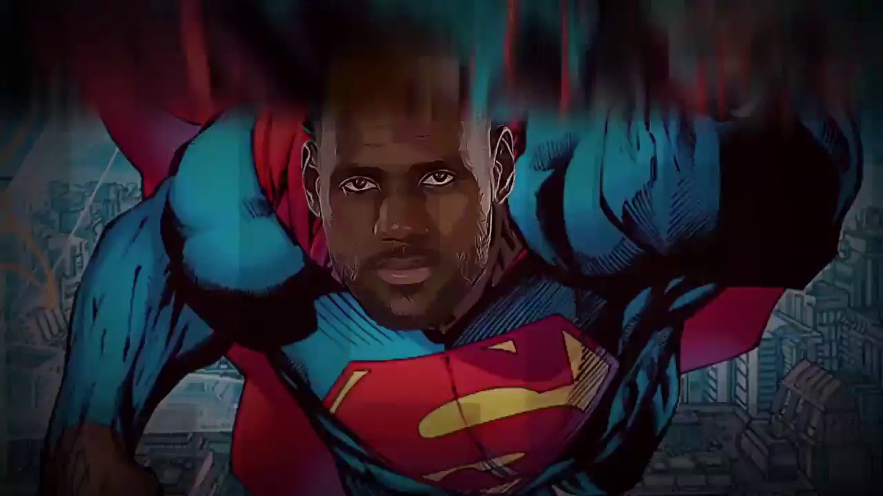 lebron james superman