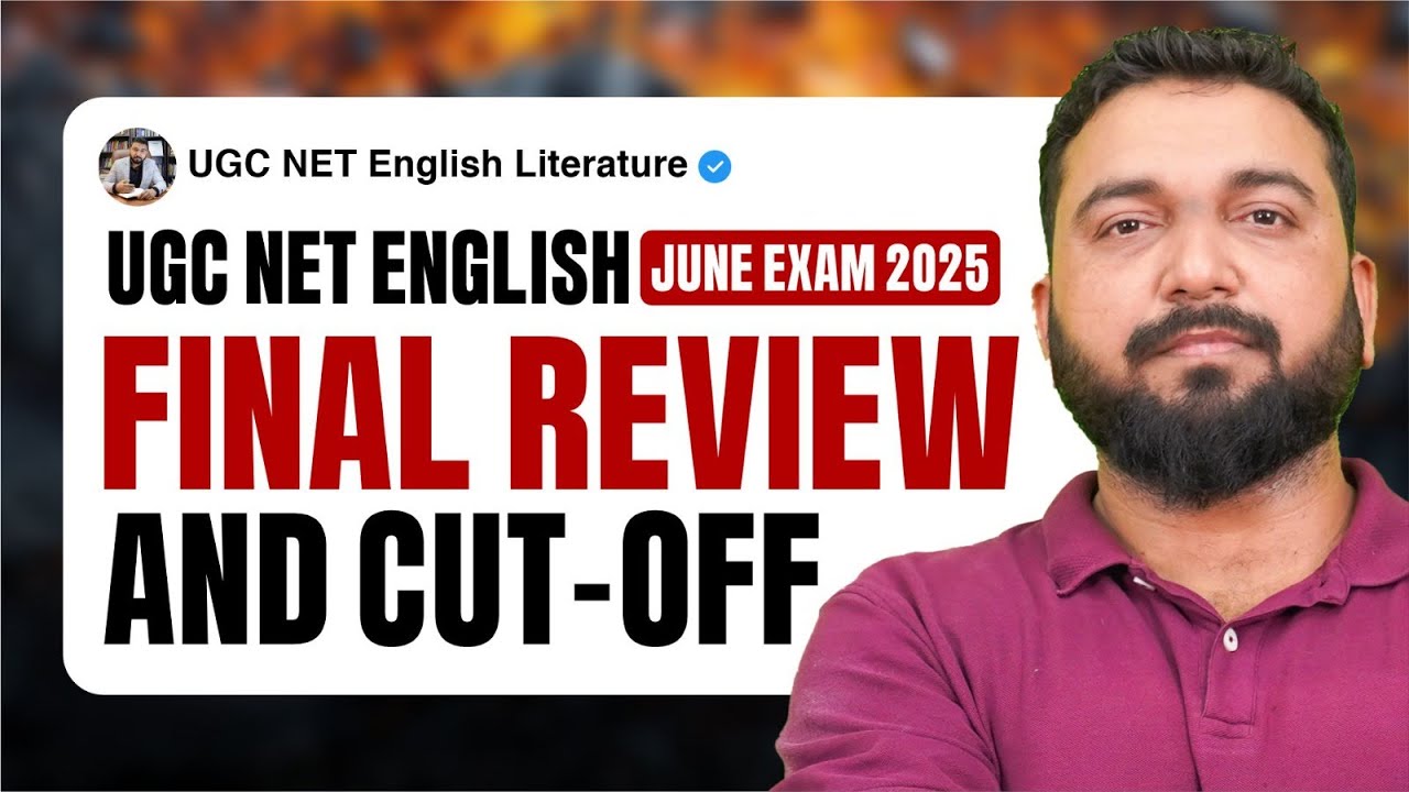 UGC NET English 2025 Paper Review OUT 🔥 | Vineet Pandey’s Cut-Off Prediction & Full Analysis! Live