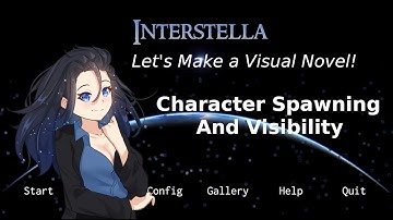 Make a Visual Novel in Unity 2023 - Episode 06 (part2) Sprite Character Spawning and Visibility