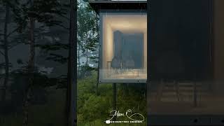 TINY HOUSE DE 59 M² MINIMALISTA   MISTLAND #shorts  #architecture #loft #uppbeat