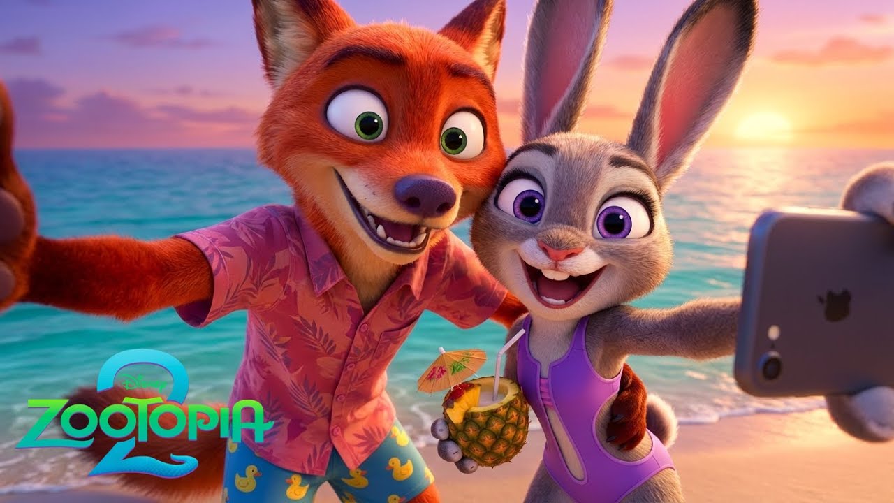 Judy and Nick Found a Secret Beach 🦊🐰 | ZOOTOPIA