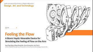 Feeling the Flow：A Bionic Haptic Wearable Device for Simulating the Feeling of Flow on the Arm