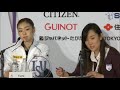 ISU Worlds 2013: Ladies Podium Press Conference Highlights