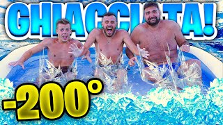 🥶❄️CHI RESISTE DI PIÙ NELLA PISCINA GHIACCIATA? w/Elites