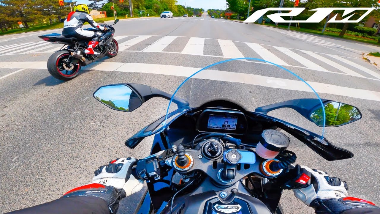 Yamaha YZF-R1M Afternoon Run Pure Sound Raw Ride - YouTube