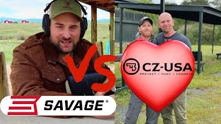 Savage Mark II vs CZ 457 | Pursuit of Accuracy Challenge Resimi